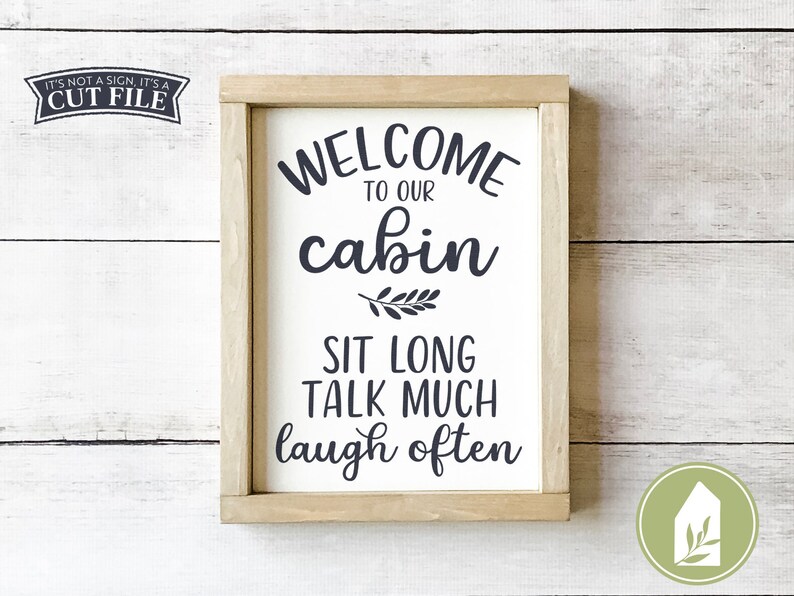 Free Free 113 Welcome To Our Home Porch Sign Svg SVG PNG EPS DXF File