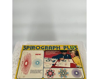 Spirograph Plus Drawing Set 1982 Edition