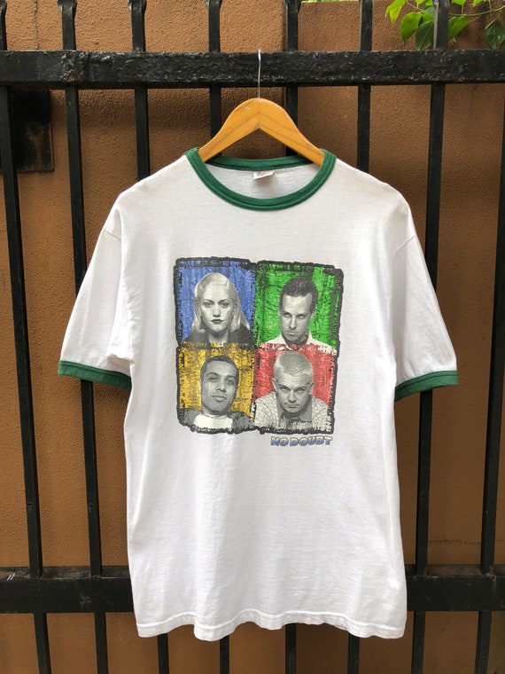 Rare Vintage 90s No Doubt Band Tees Made in USA Medium Size Tshirt 