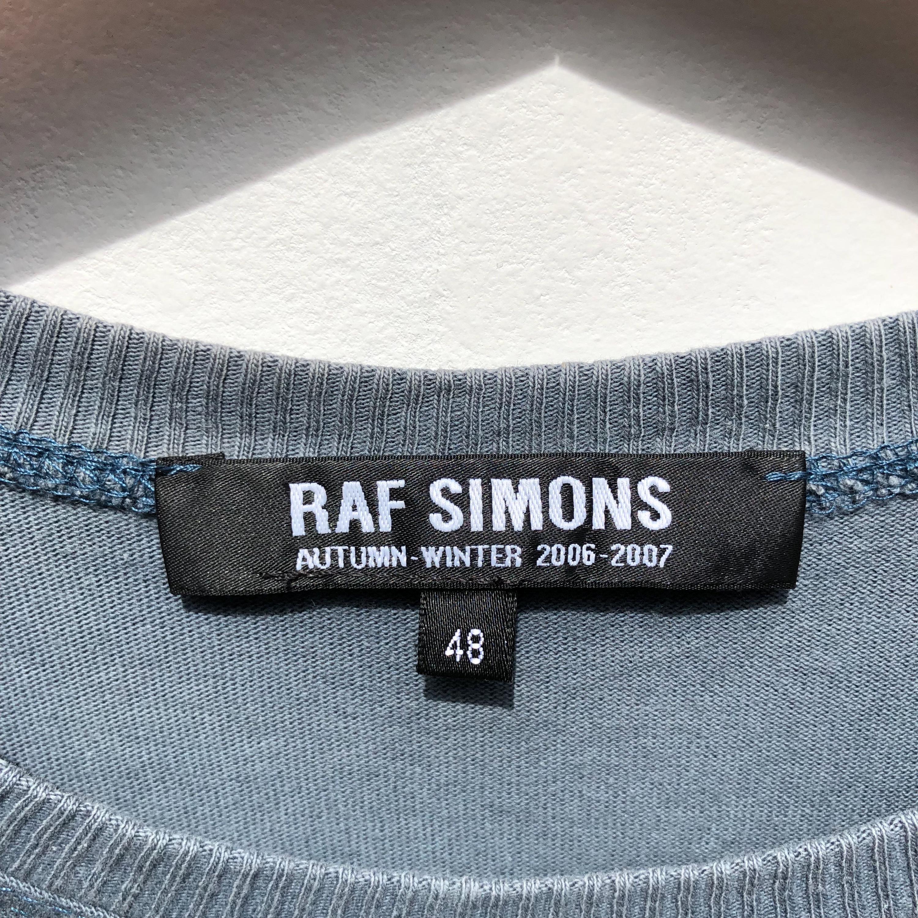 Rare Vintage Raf Simons Autumn Winter 2006 Long Sleeve Shirt
