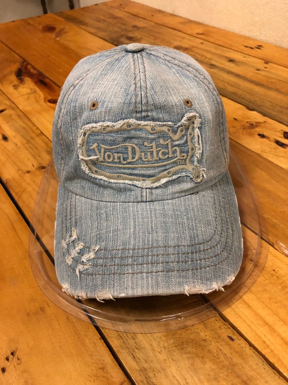 Von Dutch Denim Cap Hat