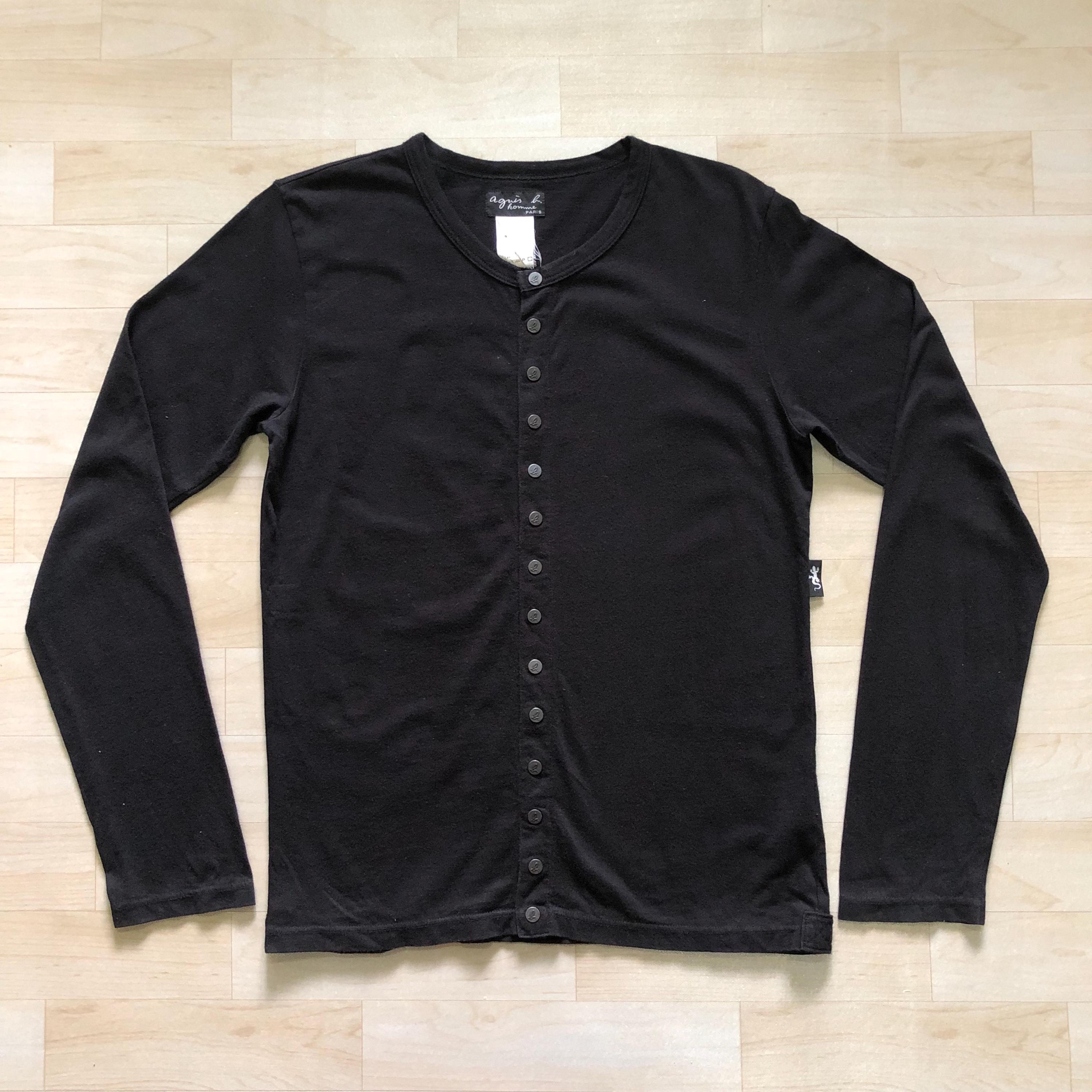 90s archive agnes.b button long t-shirt Agnes B Vintage - Etsy