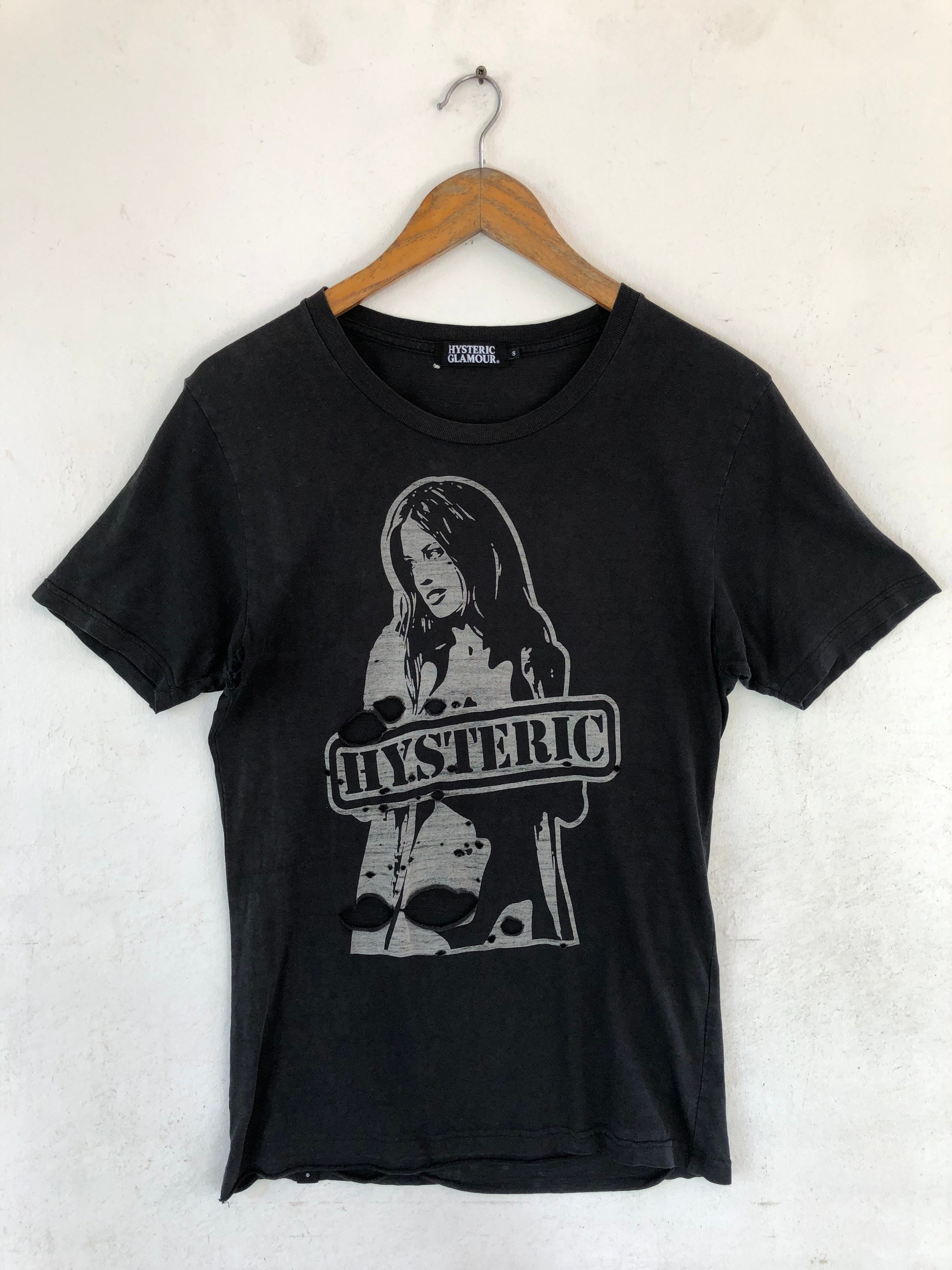 Rare Distressed Design Hysteric Glamour T-shirt - Etsy