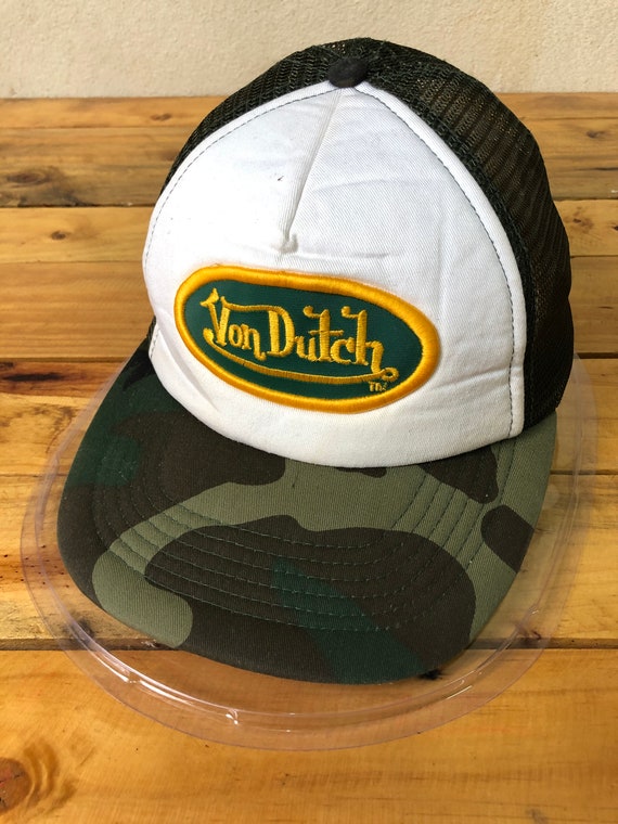 Von Dutch Camo Trucker Cap