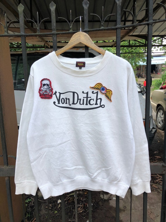 Von Dutch Flying Eyeball Sweatshirt L Size Von Dut