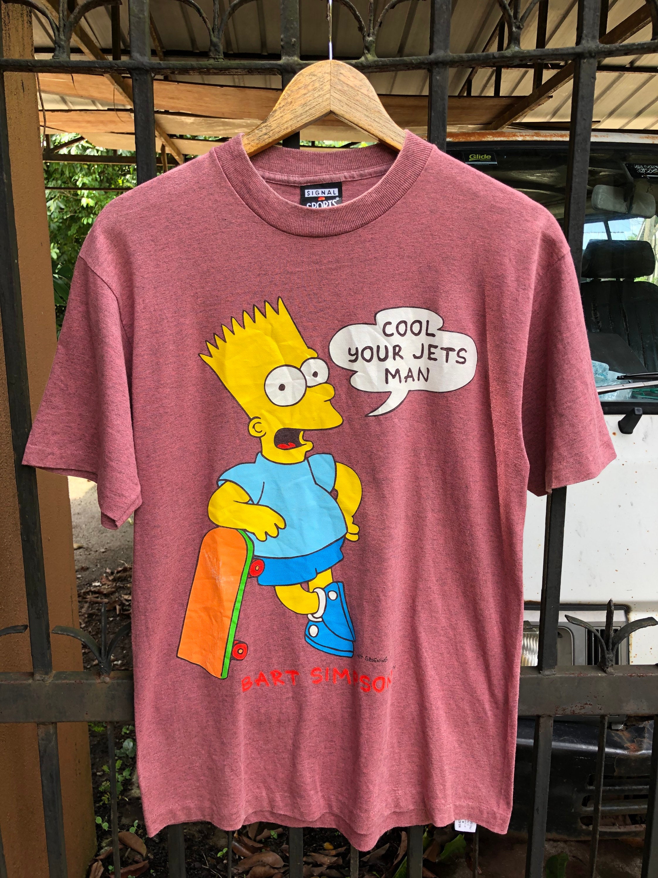 bart simpson shirts 90s
