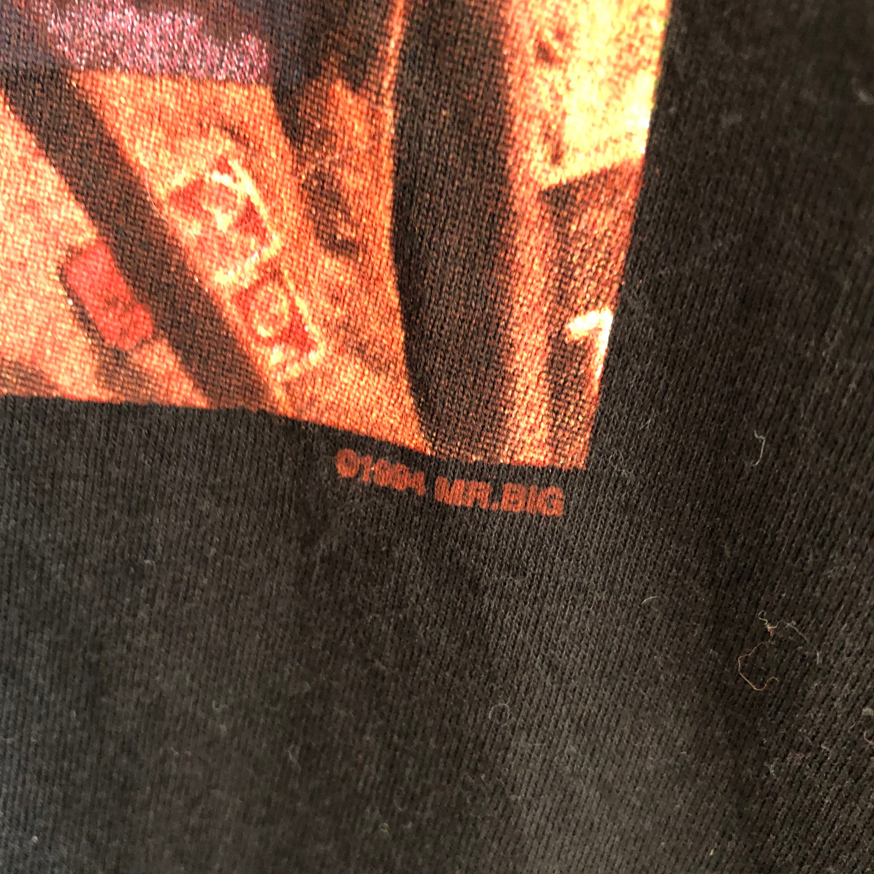 Vintage 90s MR BIG Japan Tour Band Tee L Size - Etsy