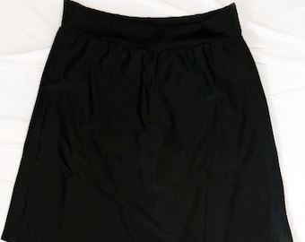 Falda para mujer, traje de baño deportivo modesto de talla grande