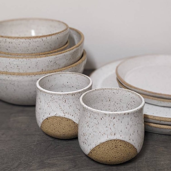 Sand dune dinnerware set for two  | MADE TO ORDER|