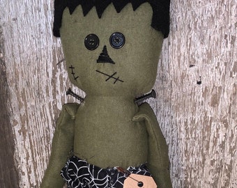 frankenstein stuffed toy