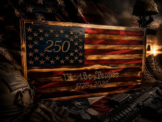 Handcrafted American Heritage-250 Years
