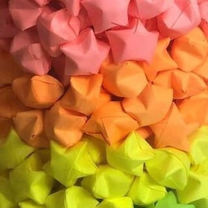 100 Origami Stars (Assorted Mix or Custom)