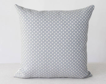 Blue and Cream Abstract Pillow Cover 20x20 Throw Pillow | Etsy Blue and Cream Abstract Pillow Cover 20x20 Throw Pillow | Etsy