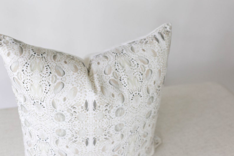 Gray and White Pillow Covers Coastal Pillow Covers Grey Etsy