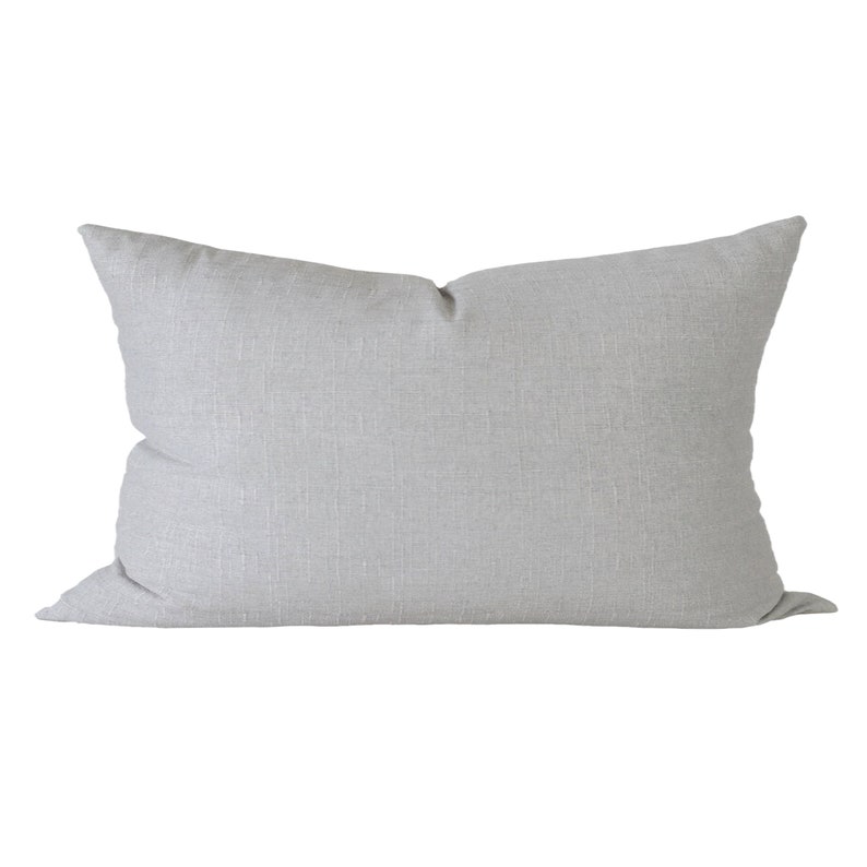 Grey Linen Pillow Cover Grey Pillows Grey Pillow Covers Etsy