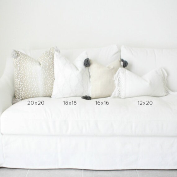 cylinder couch pillows