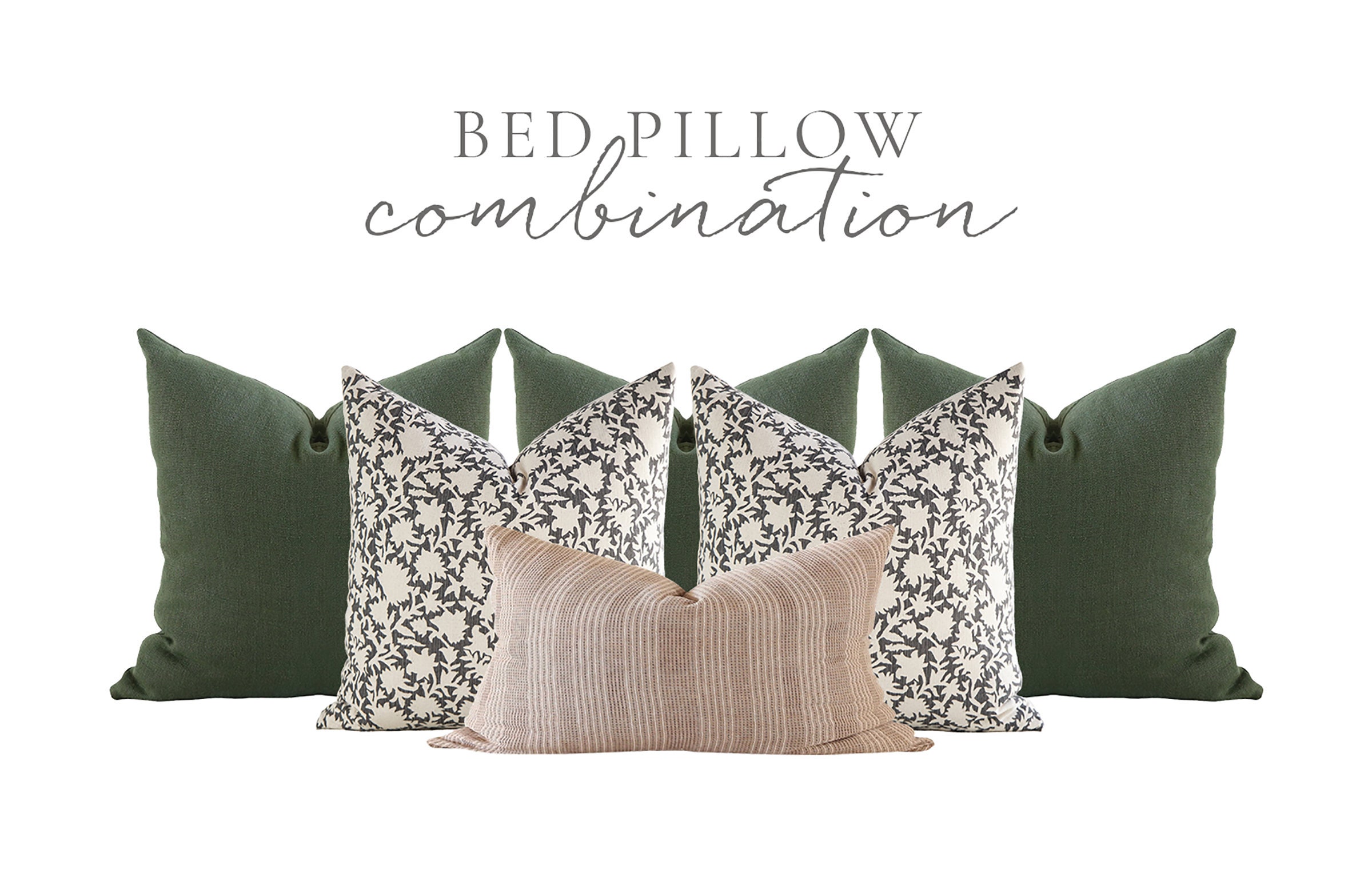 arranging pillows on store king bed