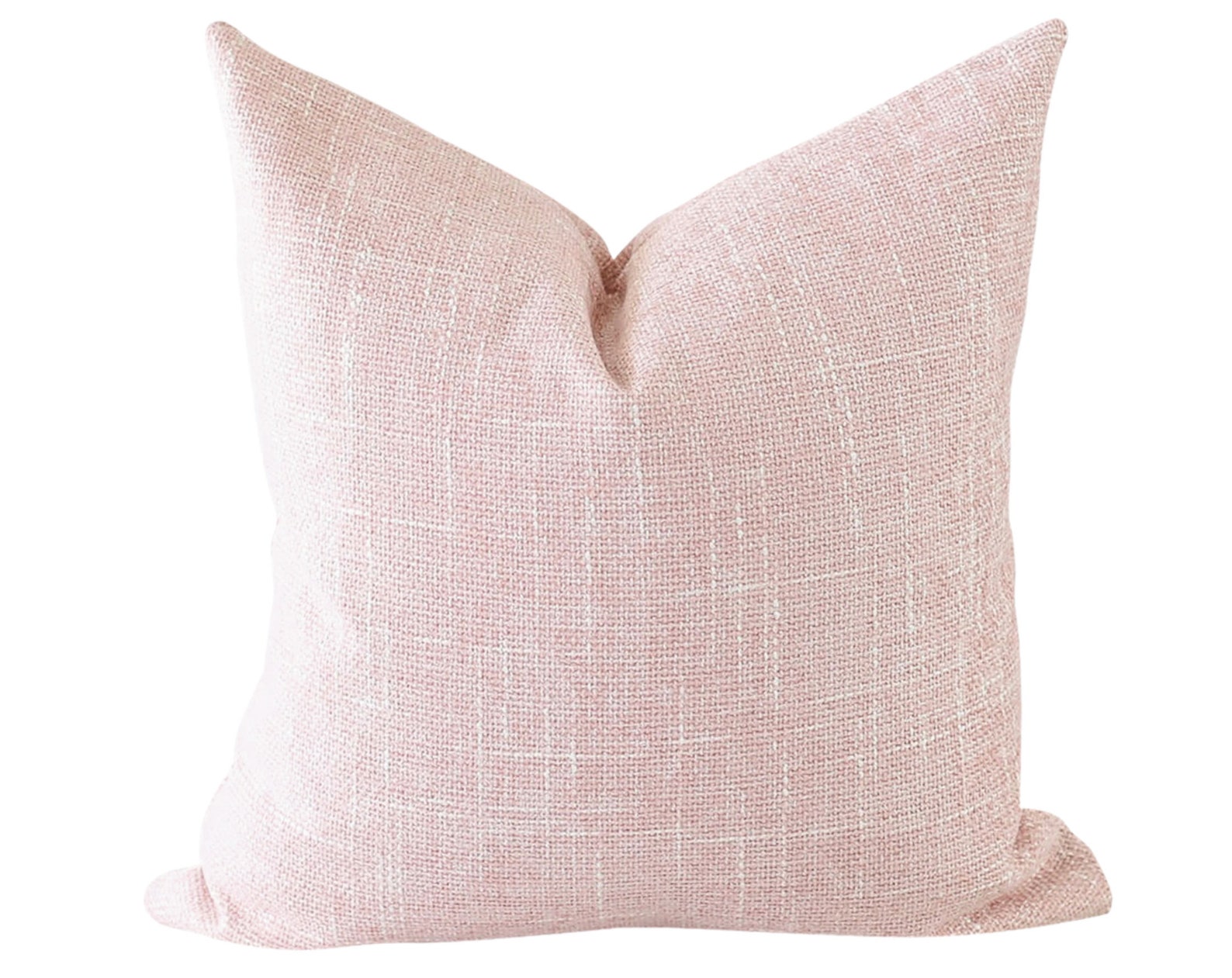 Pink Pillow Cover Blush Pillow Cover Laurel and Blush Blush Etsy