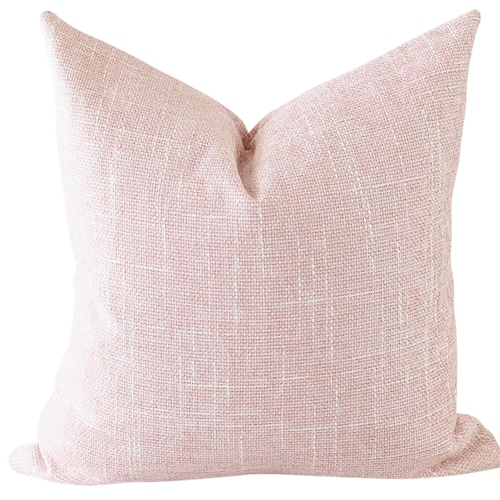 Blush Pink Solid Lumbar Pillow Cover 11x21 Etsy