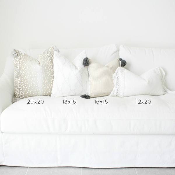 Cieltown Throw Pillows for Couch 18x18 Pillow Inserts Set of 1 White Euro Square Decorative Pillows for Bed Sofa Living Room Cojines Decorativos