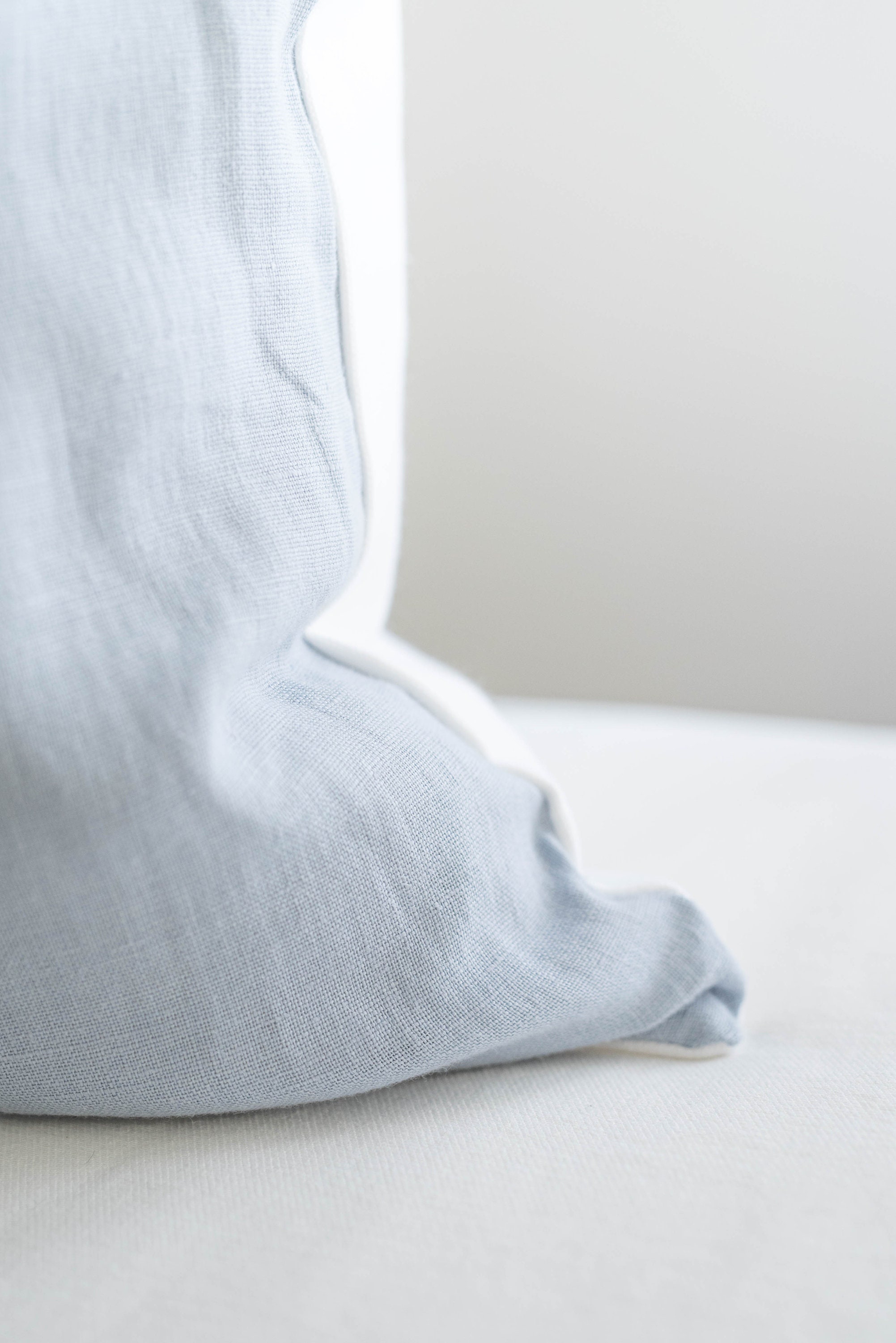 Blue Linen Pillow Cover Blue Pillows Blue Pillow Covers Etsy