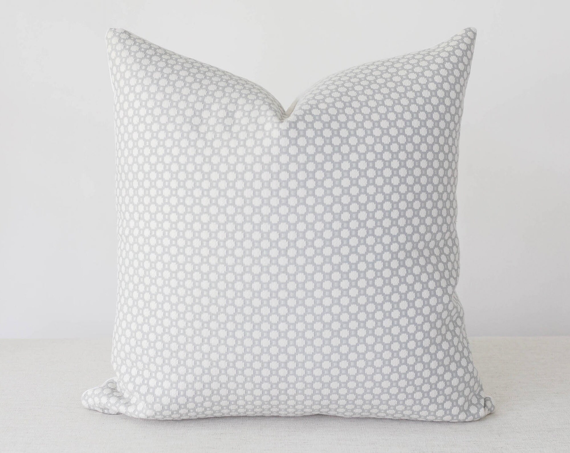20x20 white throw pillows
