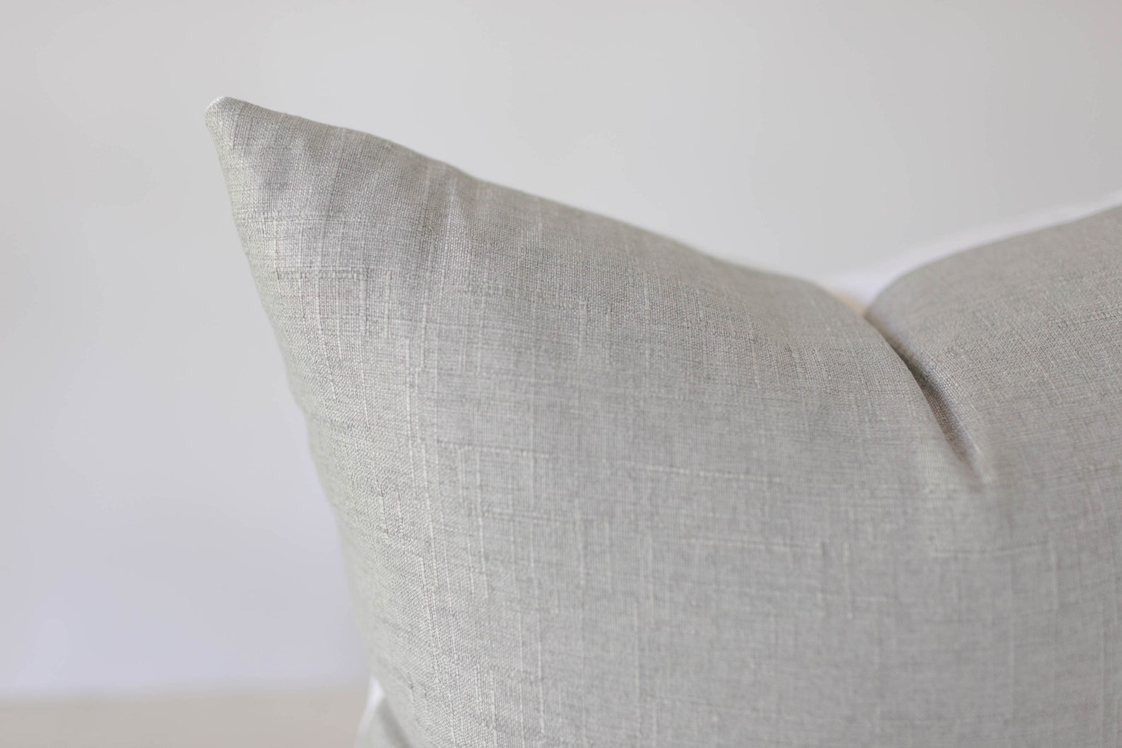 Grey Linen Pillow Cover Grey Pillows Grey Pillow Covers Etsy