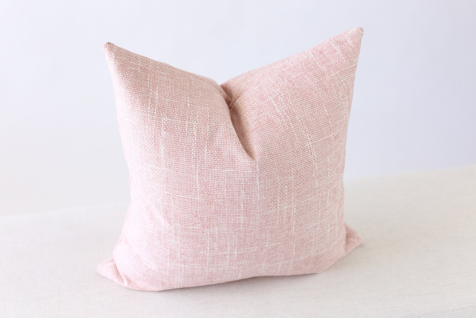 Pink Pillow Cover Blush Pillow Cover Laurel and Blush Blush Etsy
