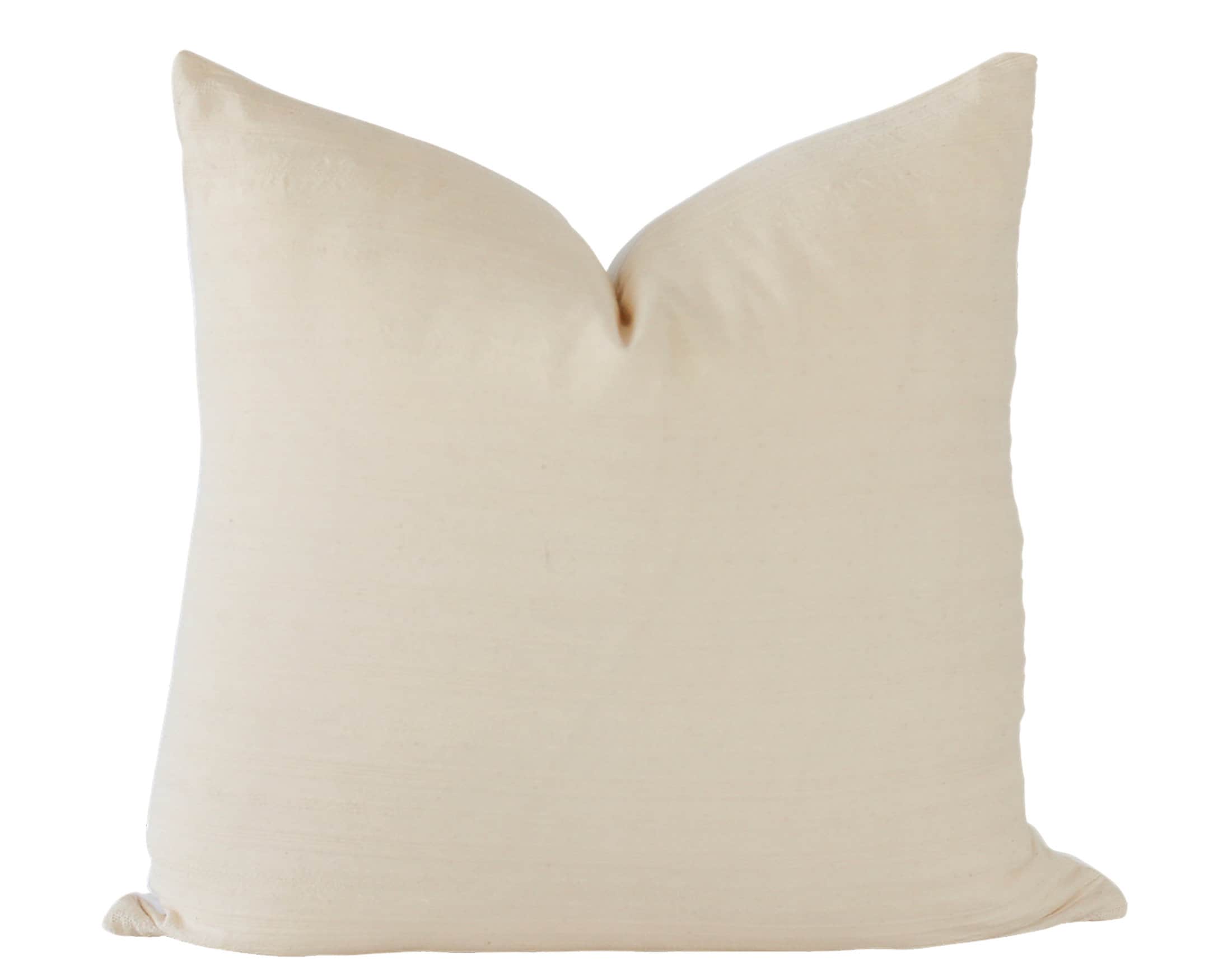 ivory colored throw pillows