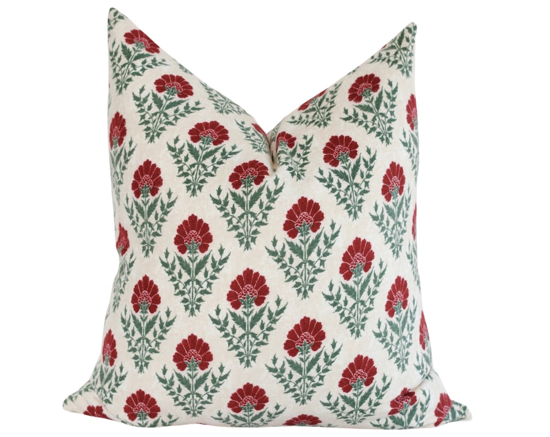 Christmas Pillow Covers, Christmas Pillows, Christmas Floral Pillow