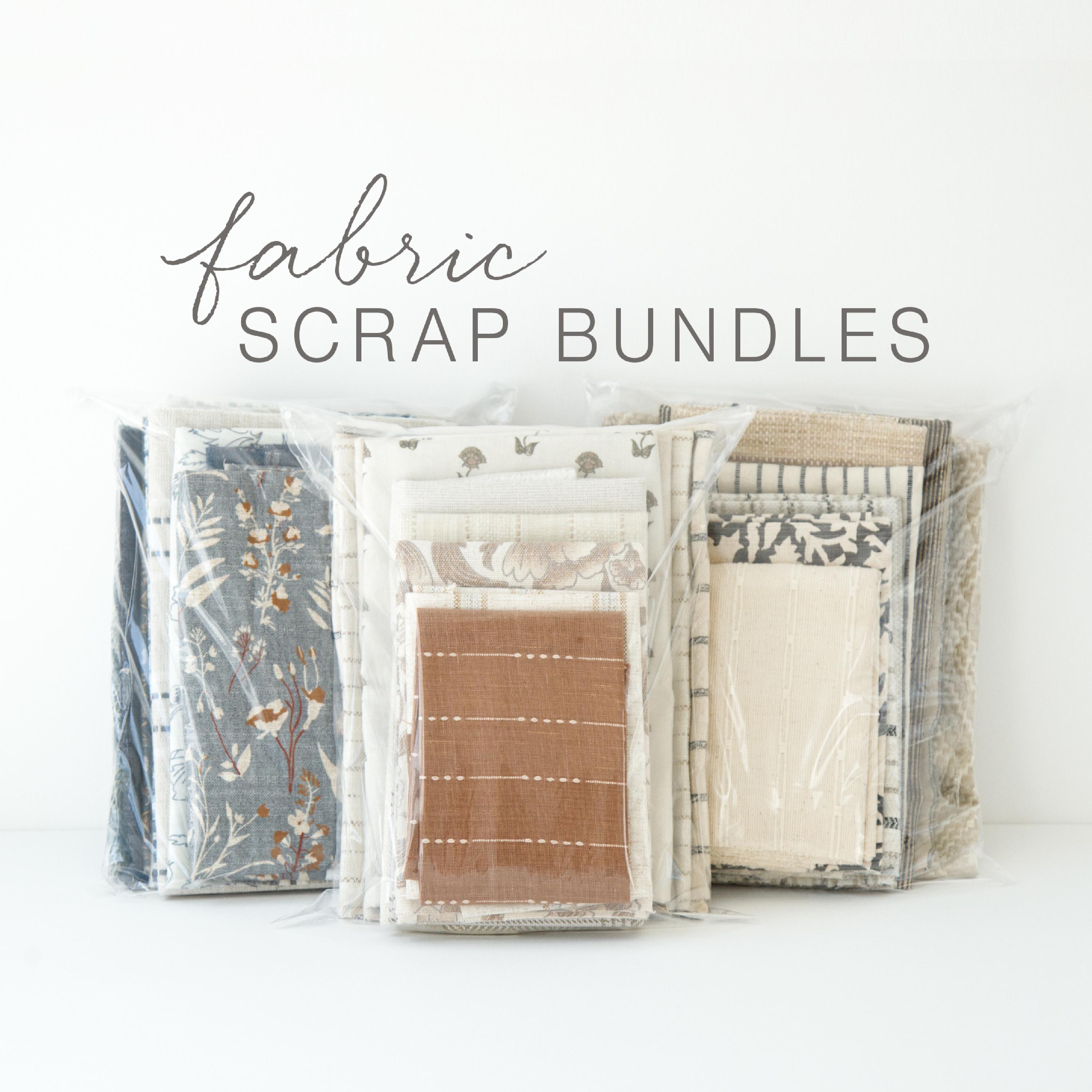 2 Lbs of Fabric Scraps, Fabric Quarter Bundle, Fabric Scaps Bundle, Fabric Remnants, Mystery Bundle, Bolt Ends, Scrap Fabric, Fat Quarters