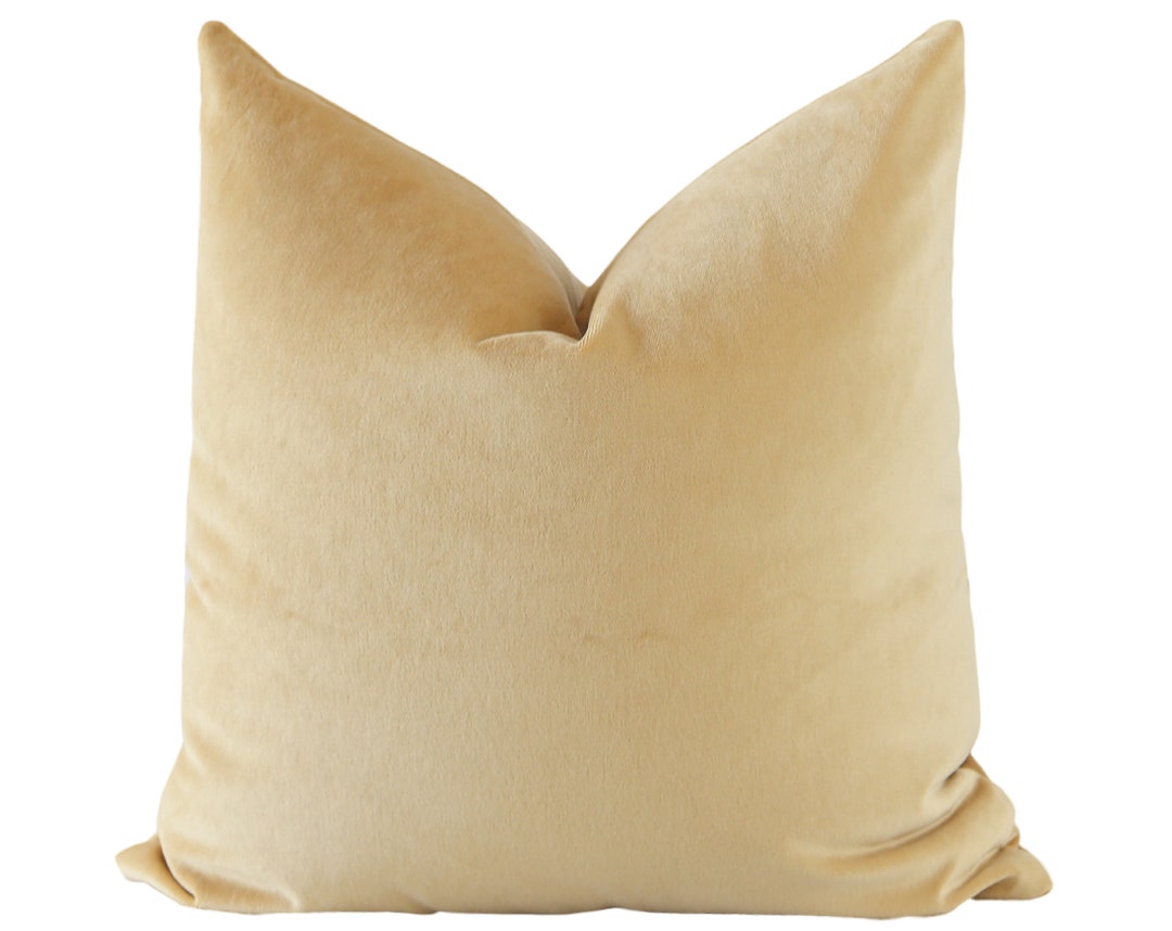 Mustard Velvet Pillow Cover, Mustard Pillow, Velvet Pillow Cover, Mustard Pillow Cover, Velvet