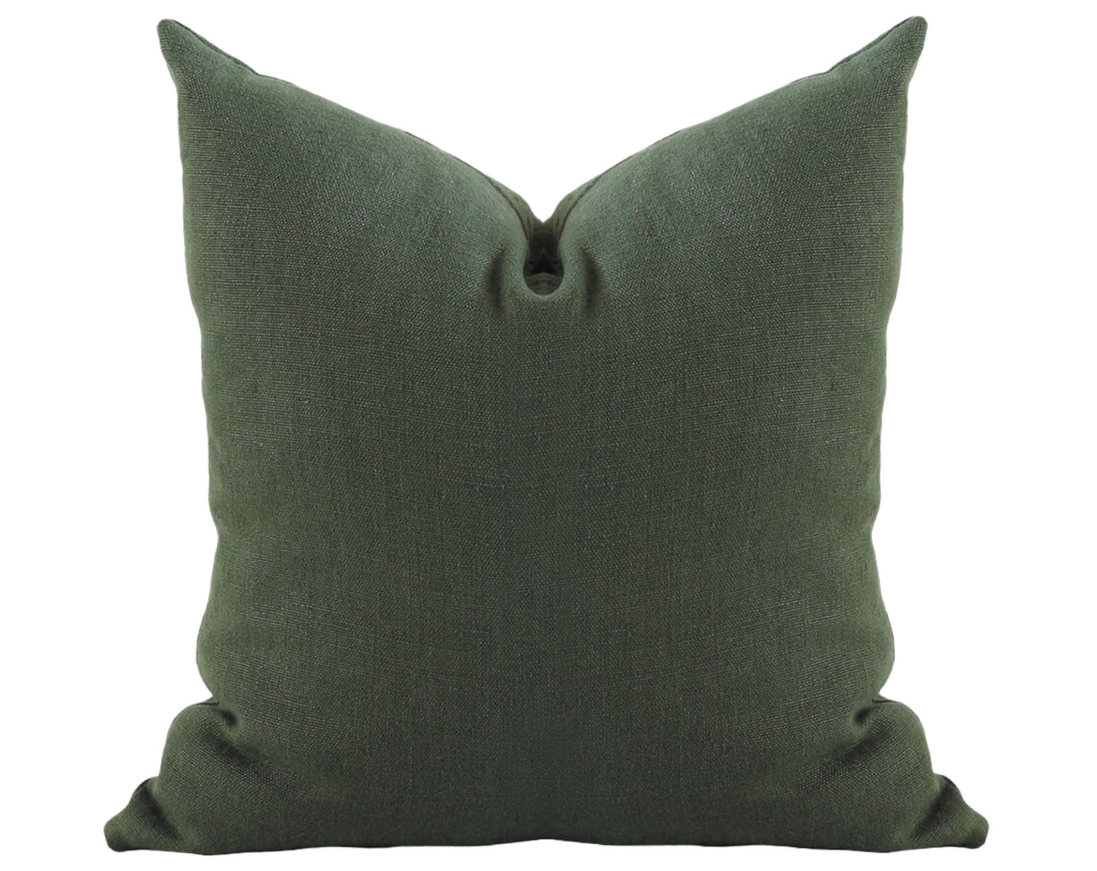 Green Linen Pillow Cover Moss Green Linen Pillow Sage Green Etsy