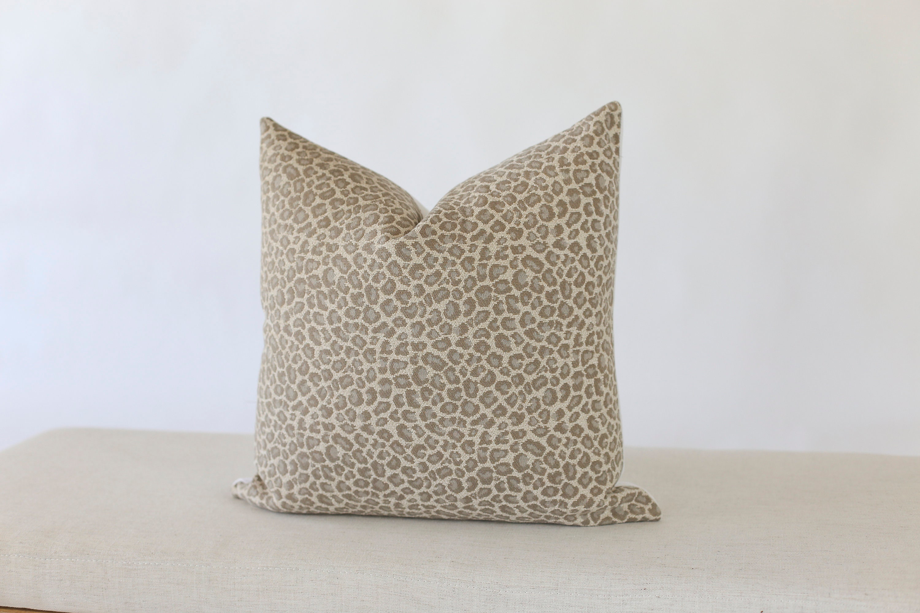 Cheetah Print Pillow Cover Cheetah Print Throw Pillow Cover Etsy