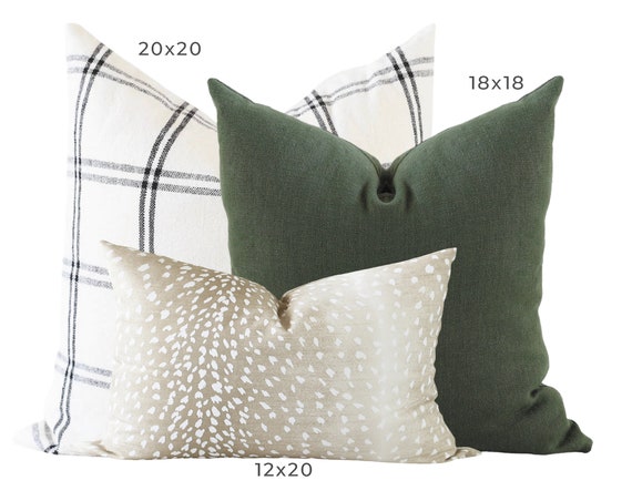 Antelope pillow cover 20x20 clearance