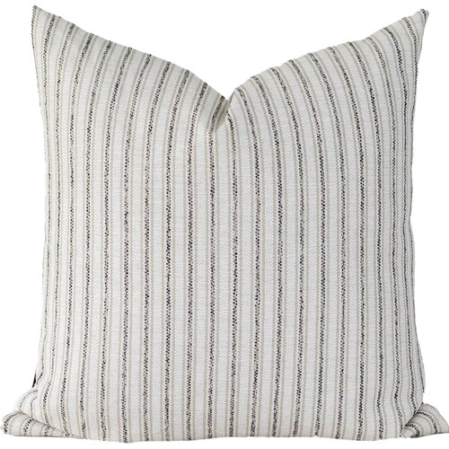 White Pillow Cover 20x20 Modern Farmhouse Throw Pillow Covers Etsy