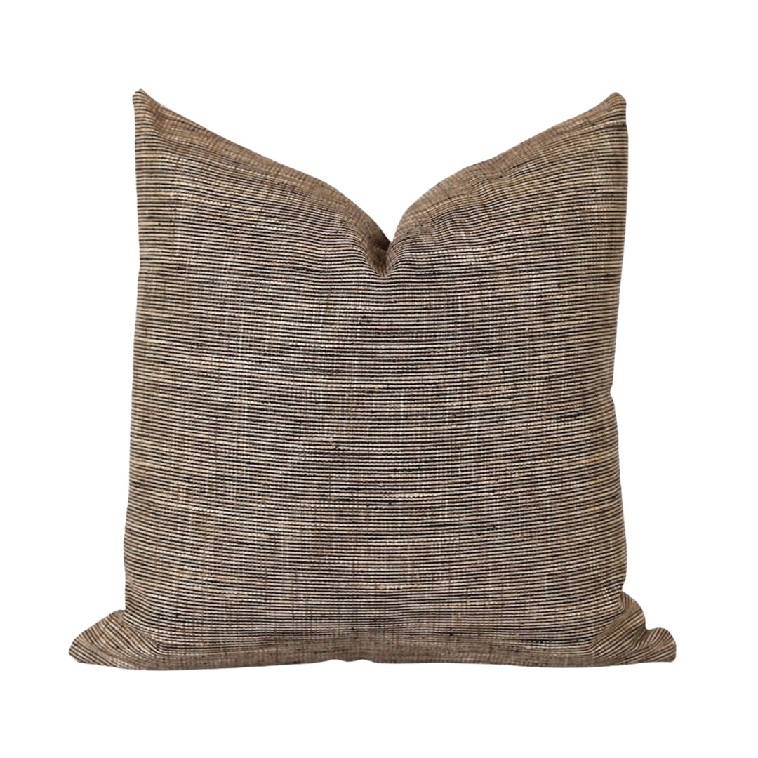 Pillow Covers - Color Brown Dots