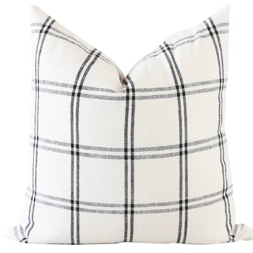 Pick Stitch Blue Pillow Cover Textured Pillow Cover Etsy