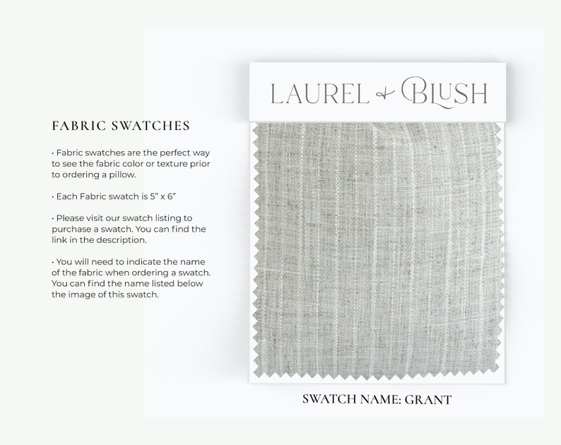 Laurel & Blush Woven Pillow Cover - Thumbnail 5