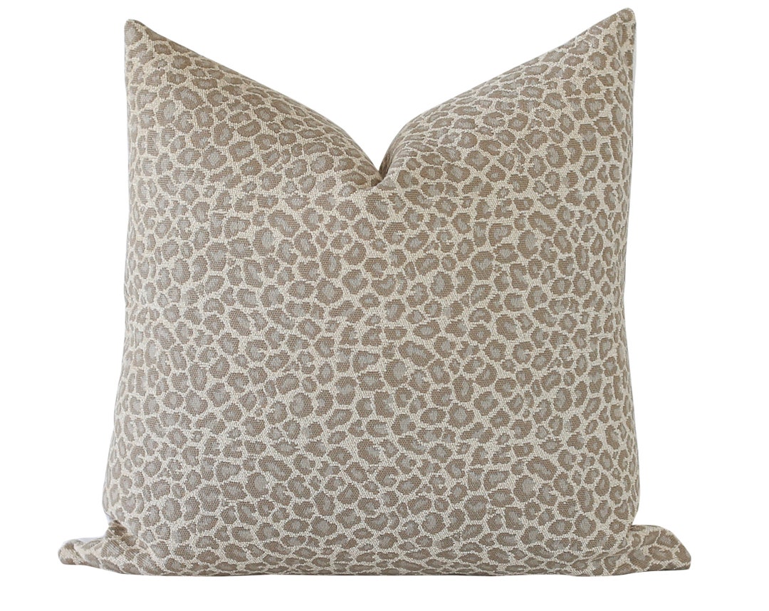 Cheetah Print Pillow Cover, Cheetah Print Throw Pillow Cover, Animal Print Pillow Covers