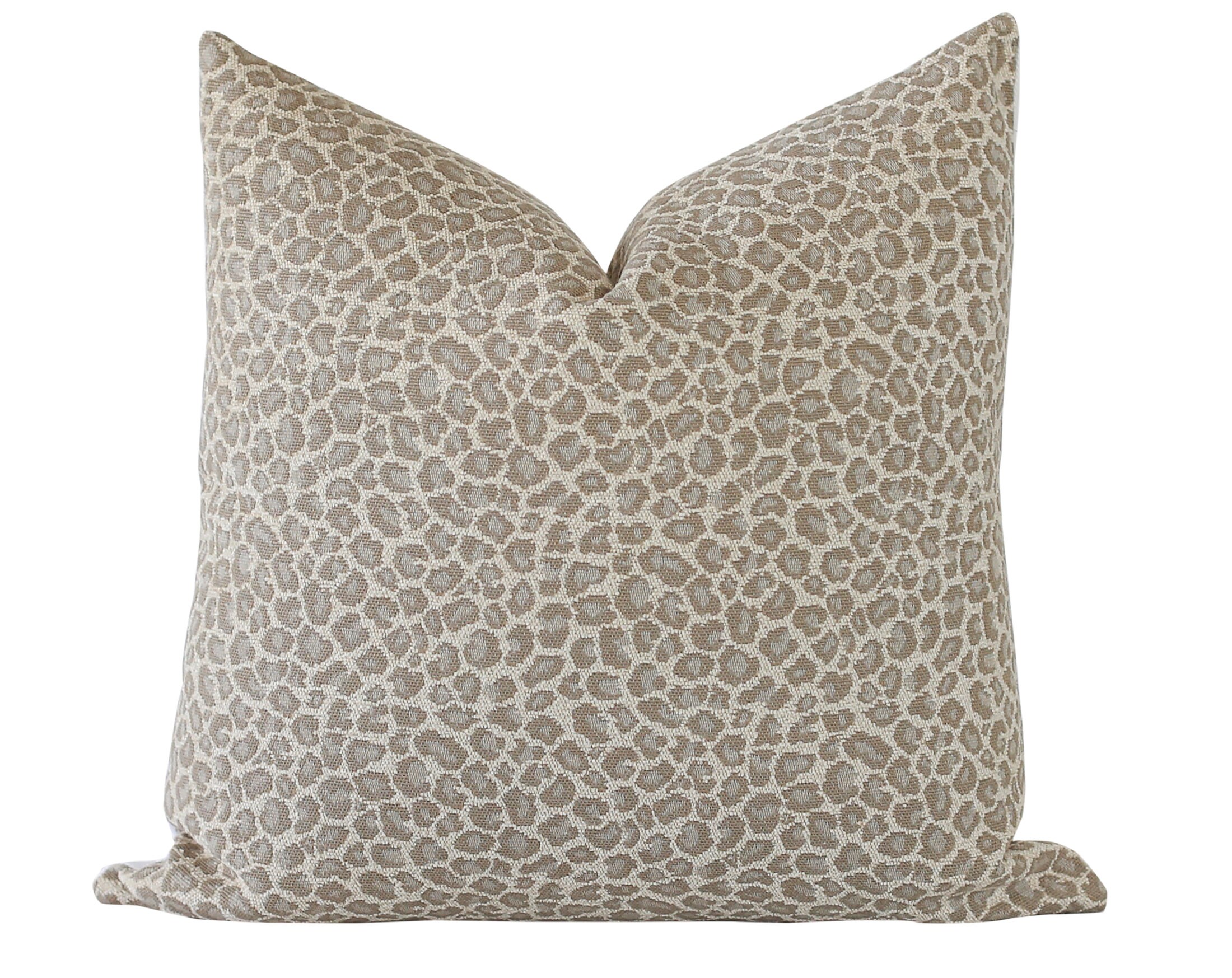 Cheetah Print Pillow Cover Cheetah Print Throw Pillow Cover Etsy