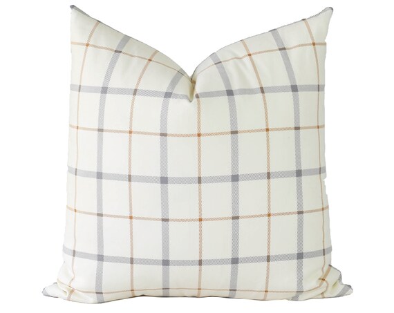 fall plaid pillows