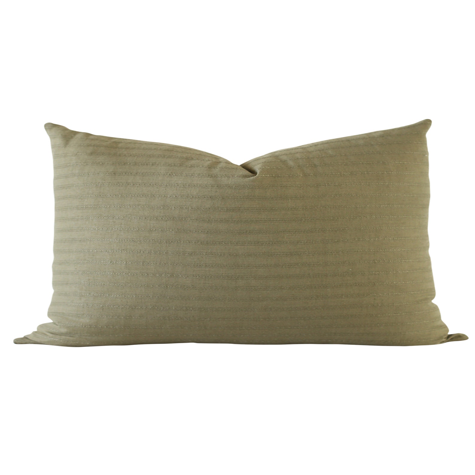 Green Stripe Pillow Pillows With Stripes Farmhouse Pillow Etsy