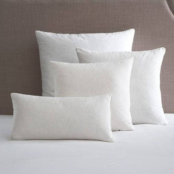 R-TEX Down/Feather Pillow Inserts 10/90 with Cotton Cover