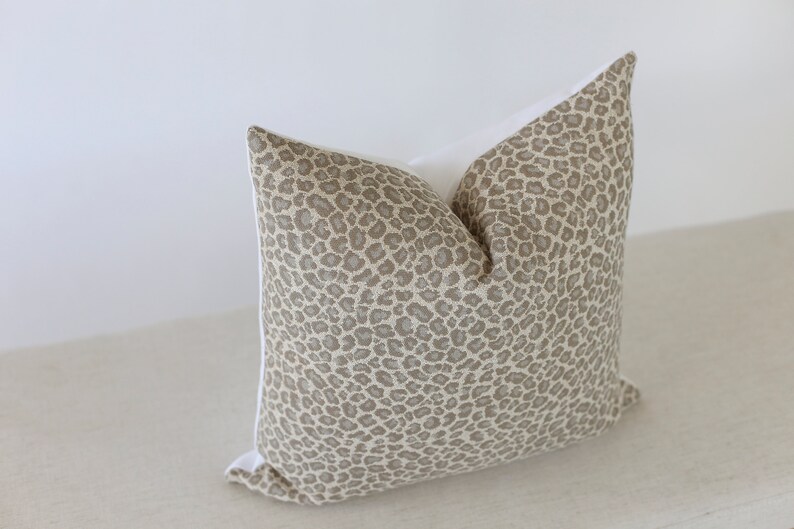 Cheetah Print Pillow Cover Cheetah Print Throw Pillow Cover Etsy