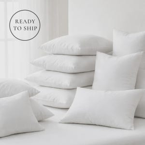 Premium Pillow Inserts: Down Alternative Pillow Insert