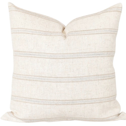 Grey Pillow Cover 20x20 Modern Farmhouse Throw Pillow Covers Etsy