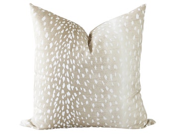 deer print pillow