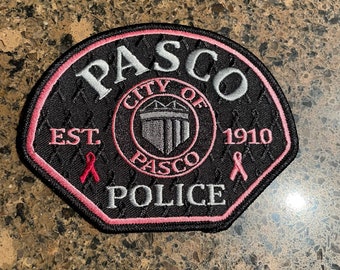 2021 Pasco WA Police Pink Patch