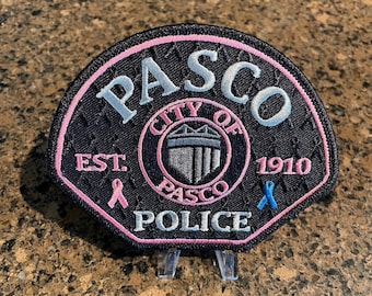 2022 Pasco WA Police Pink Patch